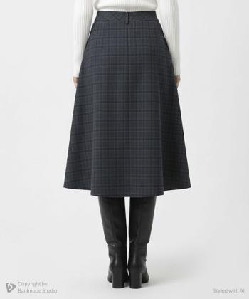 دامن بلند نخی زنانه برندس مدل 900