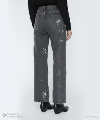 شلوار جين زنانه لوسيفر كد W22134