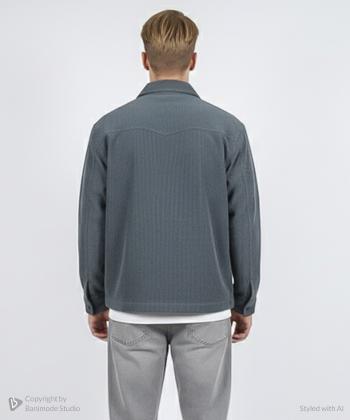 كت مخمل كبريتي مردانه آر ان اس كد 12122575