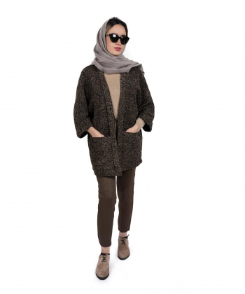 ژاکت زنانه بافت جامه پوش آرا JPA
