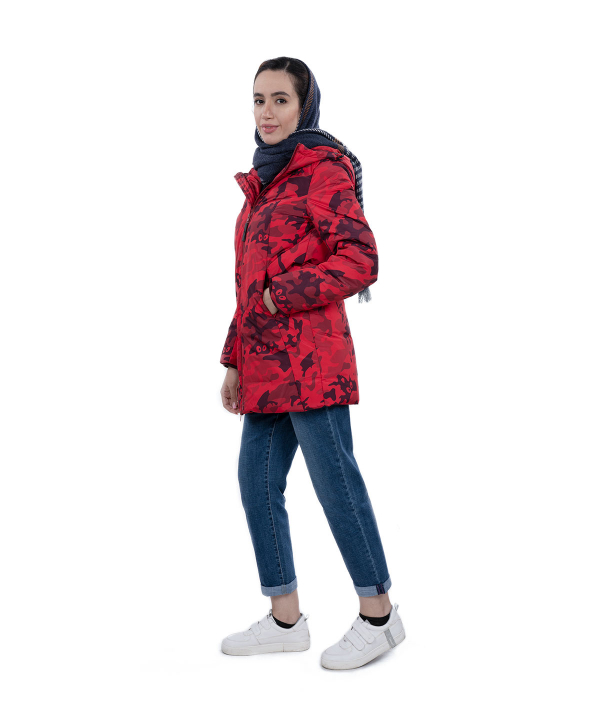 کاپشن پر زنانه جوتی جینز Jootijeans