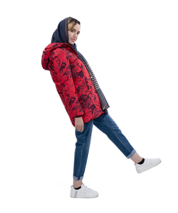 کاپشن پر زنانه جوتی جینز Jootijeans