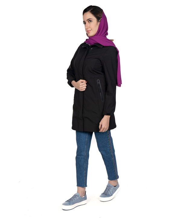 بارانی کلاه دار زنانه بالنو Baleno کد 88937944