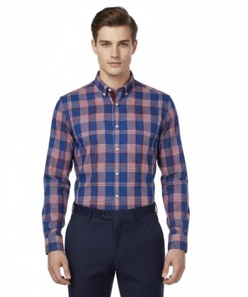 پیراهن آستین بلند مردانه فریولی مدل 11065