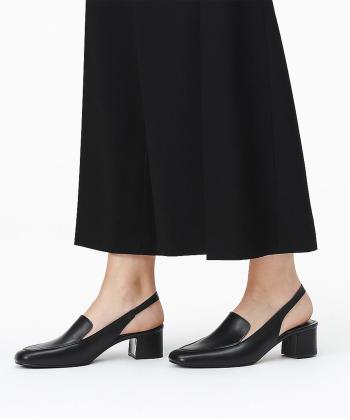 کفش پاشنه بلند چرم طبیعی زنانه چرم مشهد مدل J2672