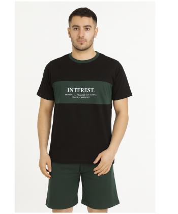 ست تیشرت و شلوارک راحتی مردانه مادر مدل Harry-P