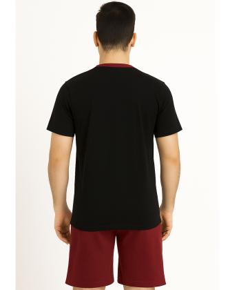 ست تیشرت و شلوارک راحتی مردانه مادر مدل Harry-P