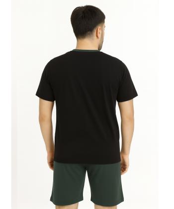 ست تیشرت و شلوارک راحتی مردانه مادر مدل Harry-P