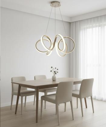 لوستر آویز مدرن چشمه نور کد L6363/1G