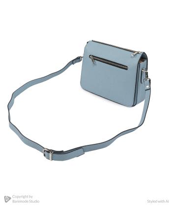 کیف دوشی چرم طبیعی زنانه نوین چرم مدل 9697