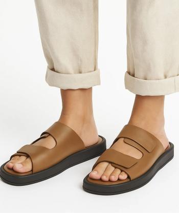 صندل چرم طبیعی زنانه چرم مشهد مدل J2705