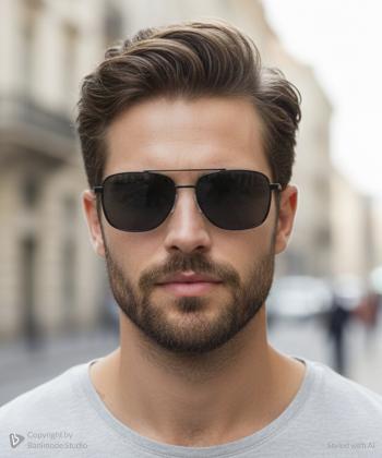 عينك آفتابي مردانه ساتين مدل M49AH