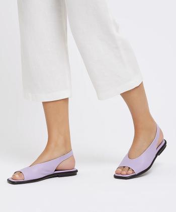 صندل چرم طبیعی زنانه مارال چرم مدل آکسانا