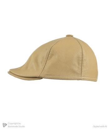 كلاه مردانه چرم طبيعي شيفر مدل 8709F