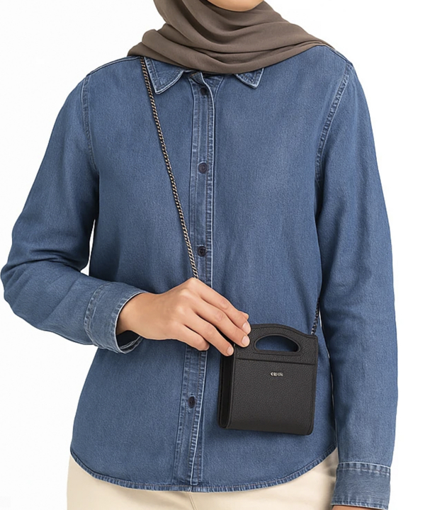 جاکارتی چرم طبیعی زنانه مارال چرم مدل آمیتیس
