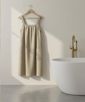 حوله تن پوش زنانه سونایی لوما مدل وافل