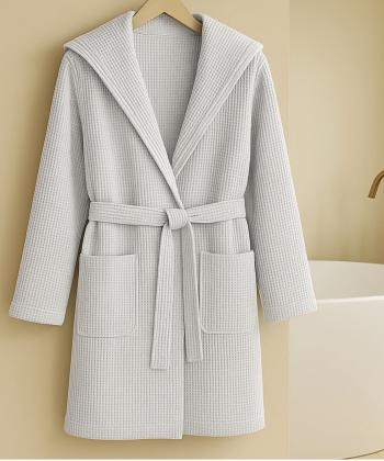 حوله تن پوش لوما مدل وافل کلاهدار