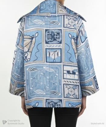 مانتو کوتاه زنانه بوکان مدل 4039