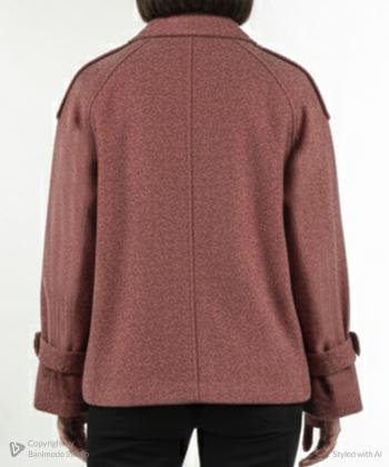 پالتو کوتاه زنانه نارین مد مدل 805