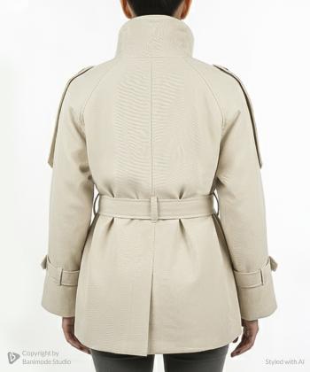 بارانی کوتاه زنانه نارین مد مدل 806