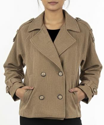 بارانی کوتاه زنانه نارین مد مدل 804