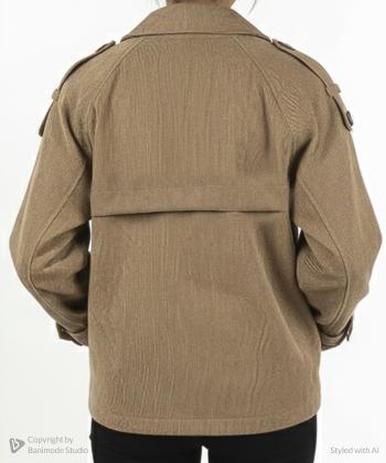 بارانی کوتاه زنانه نارین مد مدل 804