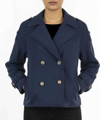 بارانی کوتاه زنانه نارین مد مدل 804