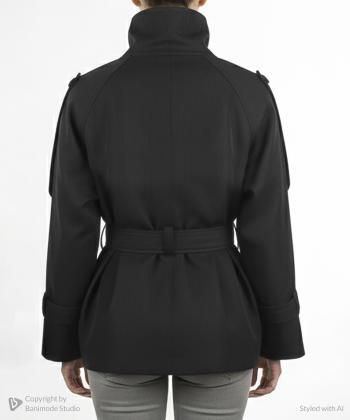 بارانی کوتاه زنانه نارین مد مدل 806