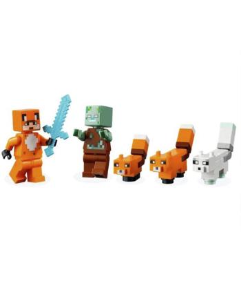 لگو ماینکرفت خانه روباه 193 تکه کیکو مدل 91178-