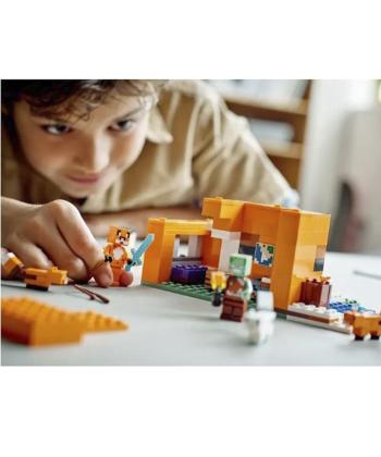لگو ماینکرفت خانه روباه 193 تکه کیکو مدل 91178-