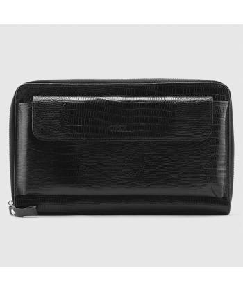 كيف مدارك و پول مسافرتي چرم طبيعي اورز مدل داميان