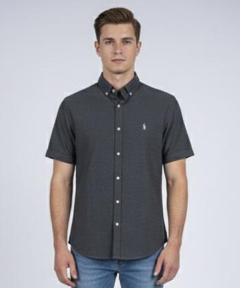 پيراهن آستين كوتاه مردانه برند پي لس كد AM4512