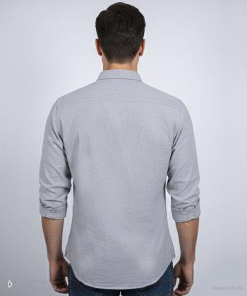 پیراهن آستین بلند مردانه برند پی لس مدل AM4465