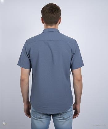 پيراهن آستين كوتاه مردانه برند پي لس كد 1404085