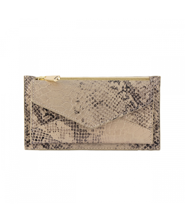 کیف پول چرم طبیعی زنانه منط Mante مدل b249