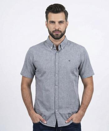 پيراهن آستين كوتاه مردانه برند پي لس كد 1404085