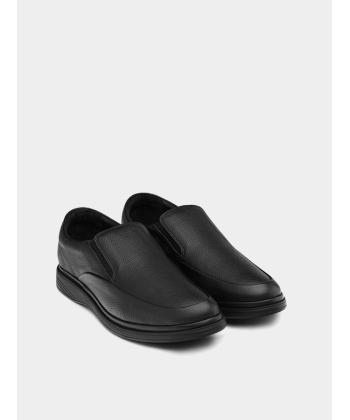 کفش روزمره چرم طبیعی مردانه نوین چرم مدل MS2774