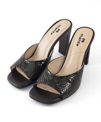 کفش زنانه چرم طبیعی منط Mante مدل Z320