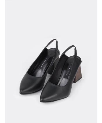 کفش پاشنه بلند زنانه چرم طبیعی آرتمن مدل لیدا ال