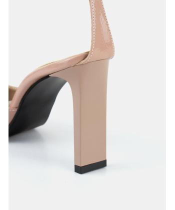 کفش پاشنه بلند زنانه چرم وگن آرتمن مدل دارلین