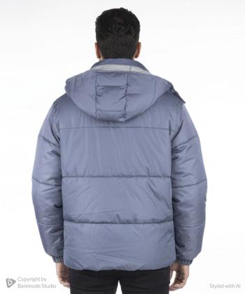 کاپشن کلاه دار مردانه جوتی جینز مدل 24522124