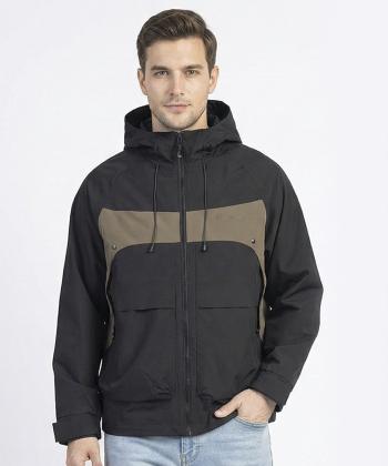 کاپشن کلاه دار مردانه جین وست مدل 43122004