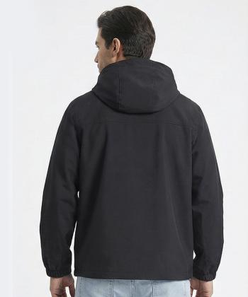 کاپشن کلاه دار مردانه جین وست مدل 43122513