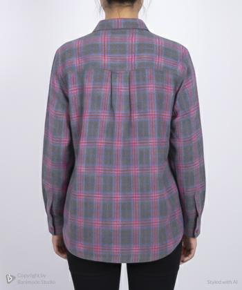 شومیز آستین بلند زنانه ال سی وایکیکی مدل W485816Z8