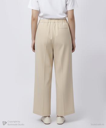 شلوار پارچه ای زنانه ال سی وایکیکی مدل S5PN03Z8