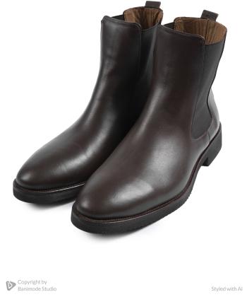 نيم بوت چرم مردانه ال آر سي كد 117999