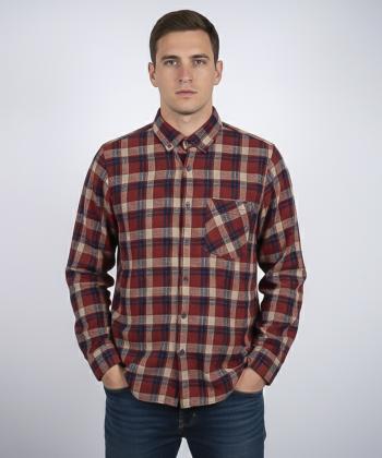 پيراهن آستين بلند مردانه ال سي وايكيكي كد W453703Z8