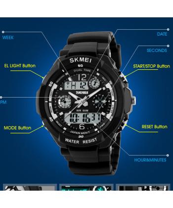 ساعت مچي عقربه اي بچگانه اسكمي مدل 1060 RD