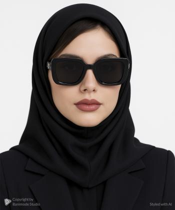 عينك آفتابي زنانه ساتين مدل W45AH