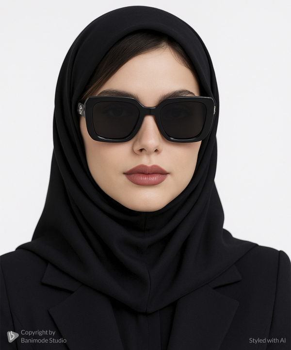 عينك آفتابي زنانه ساتين مدل W45AH